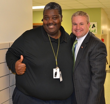 Mr. Curtis Pitts is a mentor, teacher, advisor and friend to many in his community, and good buddy of the Secretary.