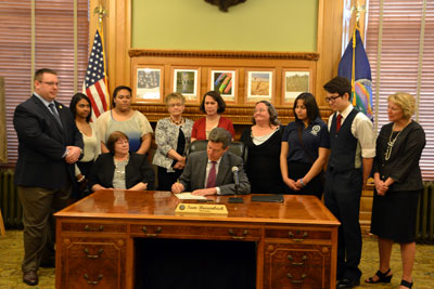 proclamation signing
