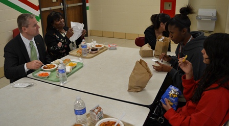 These students told about their favorites aspects of HPHS (the teachers) and the not so favorites (bathrooms).