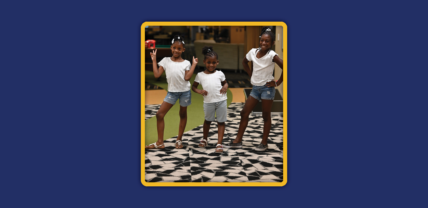 Madison, Ra’Niah and Li’Niaha